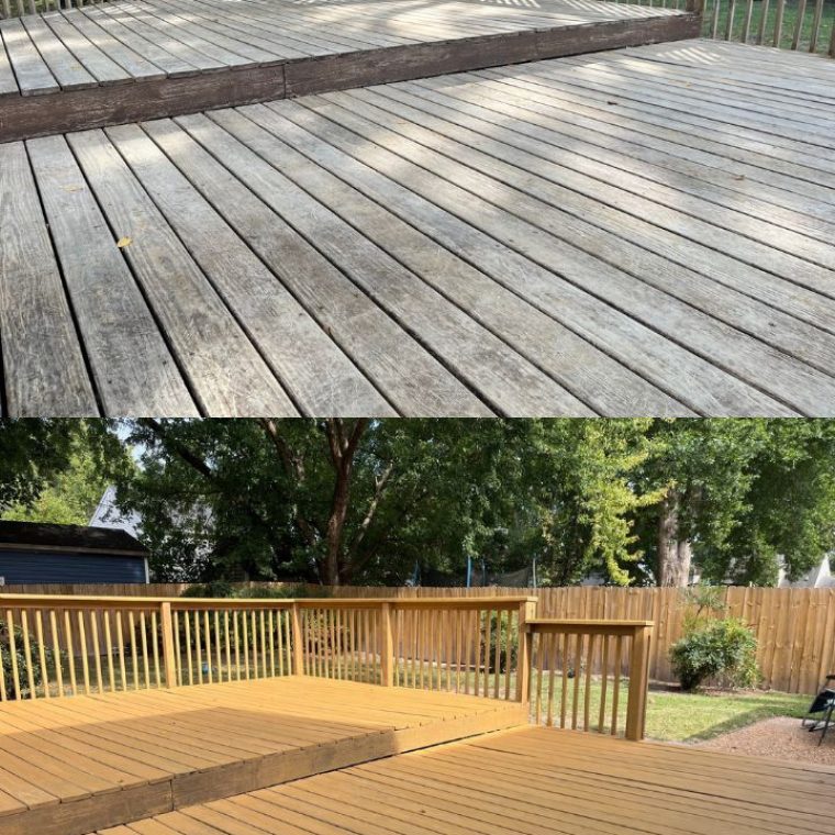Deck Cleaning Poquoson VA